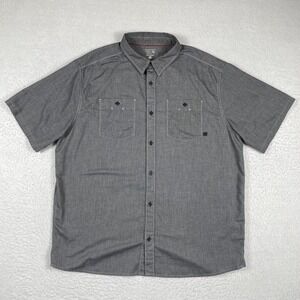 Mountain HardWear Shirt Mens XL Gray Outdoors Hiking Camping‎ Rucking Casual